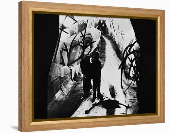 The Cabinet of Dr. Caligari, 1920-null-Framed Premier Image Canvas