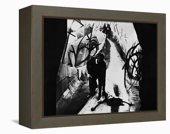The Cabinet of Dr. Caligari, 1920-null-Framed Premier Image Canvas