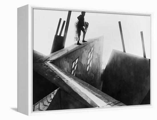 The Cabinet of Dr. Caligari, 1920-null-Framed Premier Image Canvas