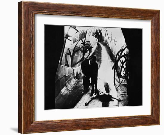 The Cabinet of Dr. Caligari, 1920-null-Framed Photographic Print