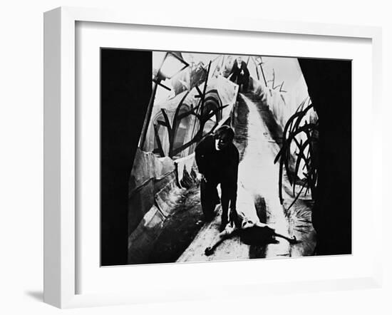 The Cabinet of Dr. Caligari, 1920-null-Framed Photographic Print