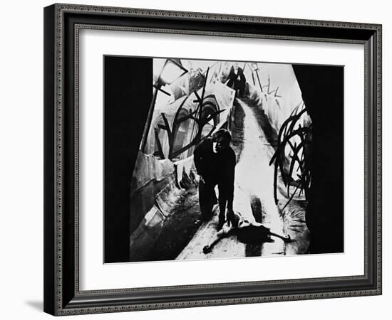 The Cabinet of Dr. Caligari, 1920-null-Framed Photographic Print