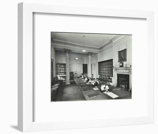 The Cabinet Room at Number 10, Downing Street, London, 1927-null-Framed Photographic Print