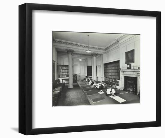 The Cabinet Room at Number 10, Downing Street, London, 1927-null-Framed Photographic Print