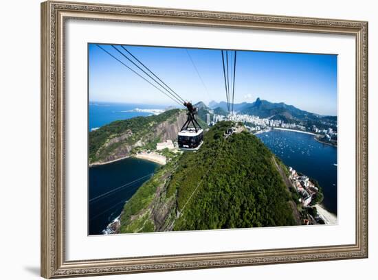 The Cable Car To Sugar Loaf In Rio De Janeiro-Mariusz Prusaczyk-Framed Photographic Print