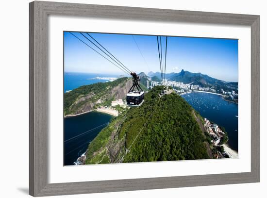 The Cable Car To Sugar Loaf In Rio De Janeiro-Mariusz Prusaczyk-Framed Photographic Print