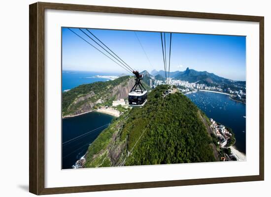 The Cable Car To Sugar Loaf In Rio De Janeiro-Mariusz Prusaczyk-Framed Photographic Print