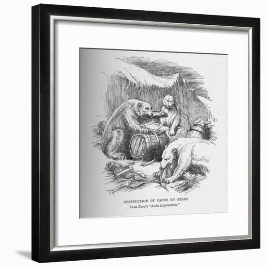 'The Cache Destroyed', c1856, (1928)-Unknown-Framed Giclee Print