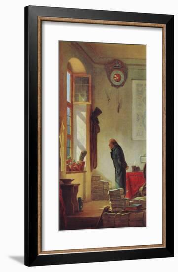 The Cactus Friend-Carl Spitzweg-Framed Collectable Print