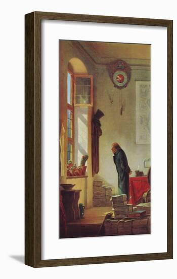 The Cactus Friend-Carl Spitzweg-Framed Collectable Print