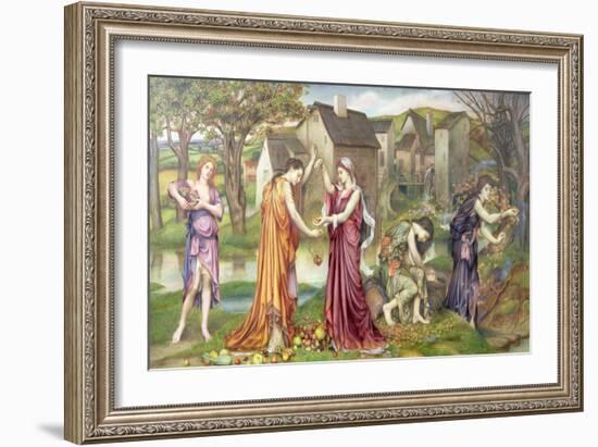 The Cadence of Autumn, 1905-Evelyn De Morgan-Framed Giclee Print