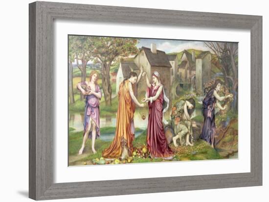 The Cadence of Autumn, 1905-Evelyn De Morgan-Framed Giclee Print