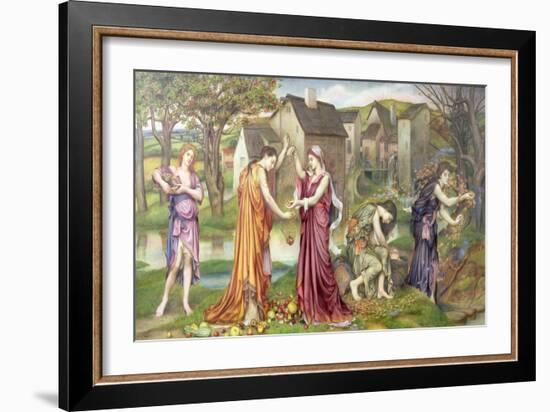 The Cadence of Autumn, 1905-Evelyn De Morgan-Framed Giclee Print