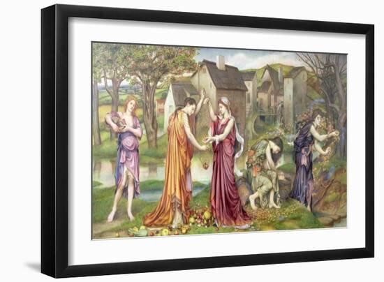 The Cadence of Autumn, 1905-Evelyn De Morgan-Framed Giclee Print