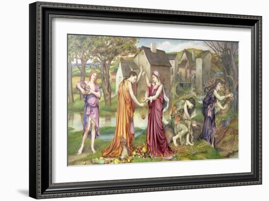 The Cadence of Autumn, 1905-Evelyn De Morgan-Framed Giclee Print