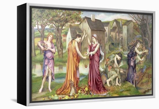 The Cadence of Autumn, 1905-Evelyn De Morgan-Framed Premier Image Canvas