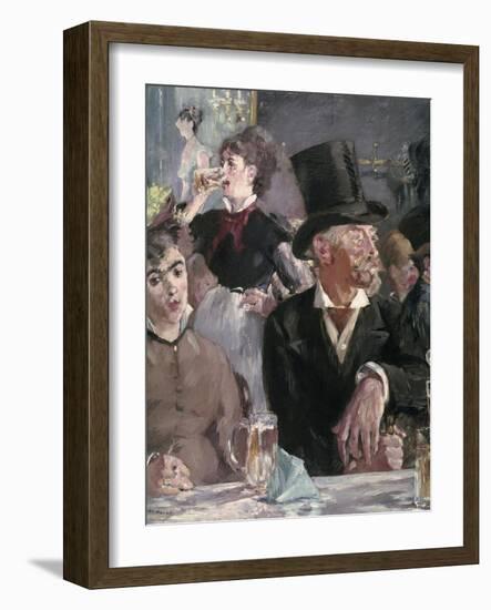 The Cafe Concert-Edouard Manet-Framed Giclee Print