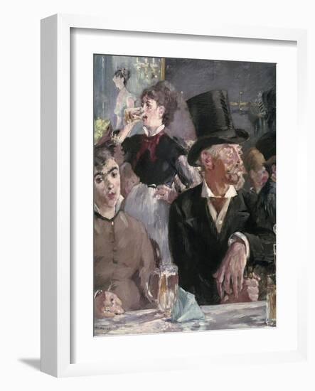 The Cafe Concert-Edouard Manet-Framed Giclee Print