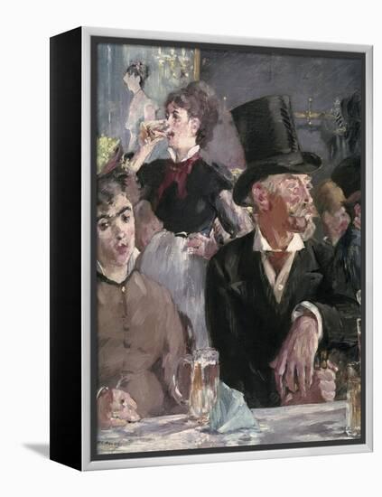 The Cafe Concert-Edouard Manet-Framed Premier Image Canvas