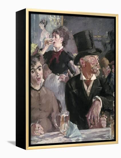 The Cafe Concert-Edouard Manet-Framed Premier Image Canvas