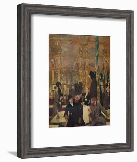 'The Cafe Royal, London', 1912-William Newenham Montague Orpen-Framed Giclee Print