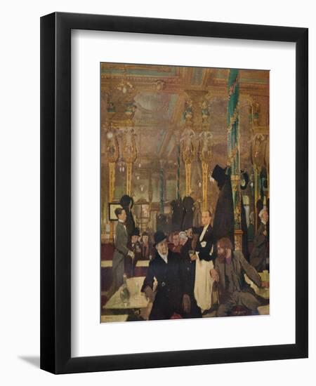 'The Cafe Royal, London', 1912-William Newenham Montague Orpen-Framed Giclee Print