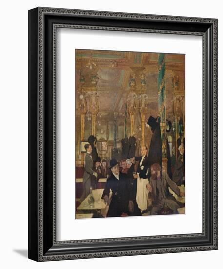 'The Cafe Royal, London', 1912-William Newenham Montague Orpen-Framed Giclee Print