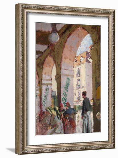 The Café Suisse, 1914-Walter Richard Sickert-Framed Giclee Print