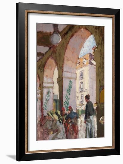 The Café Suisse, 1914-Walter Richard Sickert-Framed Giclee Print