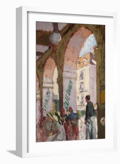 The Café Suisse, 1914-Walter Richard Sickert-Framed Giclee Print