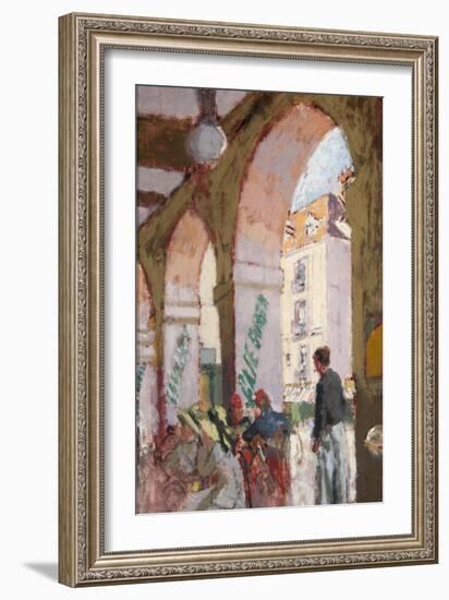 The Café Suisse, 1914-Walter Richard Sickert-Framed Giclee Print