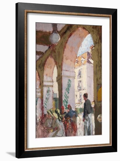 The Café Suisse, 1914-Walter Richard Sickert-Framed Giclee Print