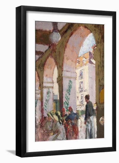 The Café Suisse, 1914-Walter Richard Sickert-Framed Giclee Print