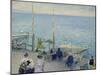 The Cafe Terrace at the Lake Geneva, 1908-Nikolaj Klodt-Mounted Giclee Print