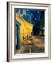 The Café Terrace on the Place du Forum, Arles, at Night, c.1888-Vincent van Gogh-Framed Art Print