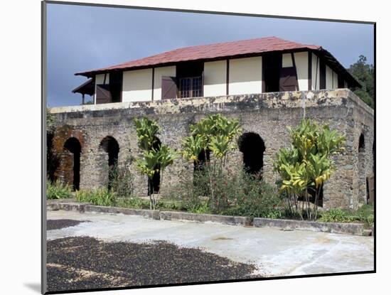 The Cafetal La Isabelica, an Old Coffee Plantation in Hills Above Santiago, Cuba, West Indies-R H Productions-Mounted Photographic Print