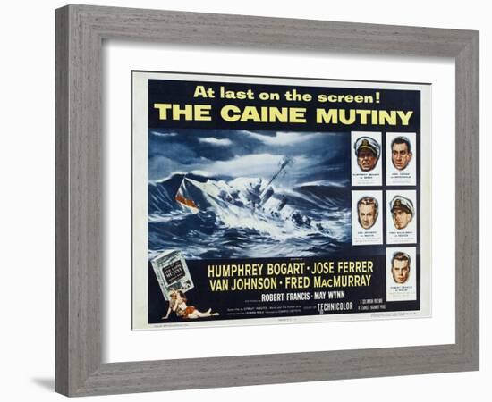 The Caine Mutiny, 1954, Directed by Edward Dmytryk-null-Framed Giclee Print