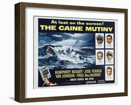 The Caine Mutiny, 1954, Directed by Edward Dmytryk-null-Framed Giclee Print