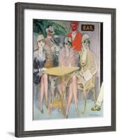 The Cairo Bar, 1920-Kees van Dongen-Framed Premium Giclee Print