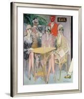 The Cairo Bar, 1920-Kees van Dongen-Framed Premium Giclee Print
