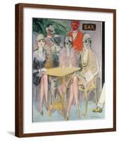 The Cairo Bar, 1920-Kees van Dongen-Framed Premium Giclee Print