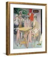 The Cairo Bar, 1920-Kees van Dongen-Framed Premium Giclee Print
