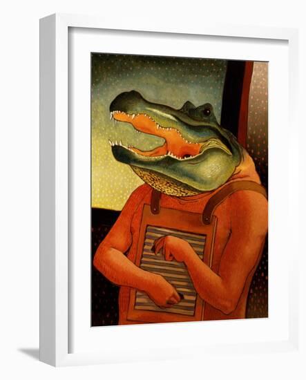 The Cajun-John Newcomb-Framed Giclee Print