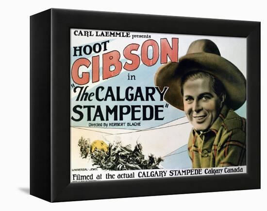 The Calgary Stampede, 1925, Directed by Herbert Blache-null-Framed Premier Image Canvas