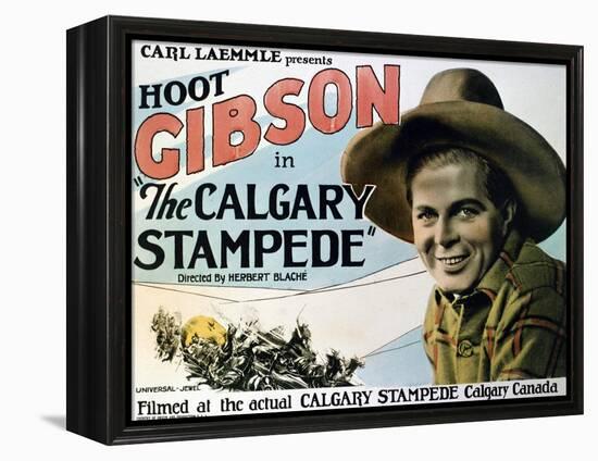 The Calgary Stampede, 1925, Directed by Herbert Blache-null-Framed Premier Image Canvas