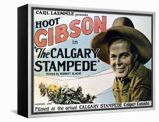 The Calgary Stampede, 1925, Directed by Herbert Blache-null-Framed Premier Image Canvas