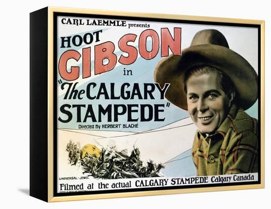 The Calgary Stampede, 1925, Directed by Herbert Blache-null-Framed Premier Image Canvas