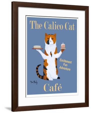  The Calico  Cat  Caf  Limited Edition Ken Bailey Art com