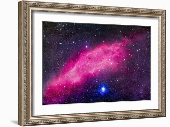 The California Nebula-Stocktrek Images-Framed Photographic Print