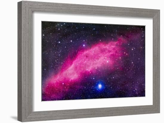 The California Nebula-Stocktrek Images-Framed Photographic Print